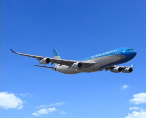 Airbus 340 de Aerolíneas Argentinas