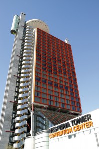 Fachada Hesperia Tower