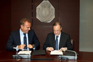 Florentino Pérez y Gabriel Escarrer