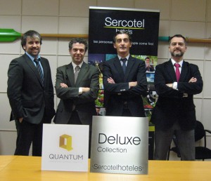 Firma de Sercotel Hotels con Quantum CCS