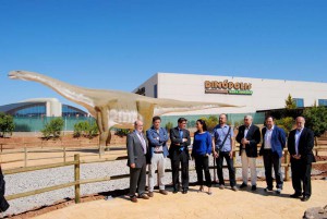 Inauguracion Tierra Magna nueva zona tematica de Dinopolis Teruel