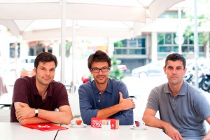 Nacho Sala, Manuel Roca y Nacho Giral, socios fundadores de Atrápalo