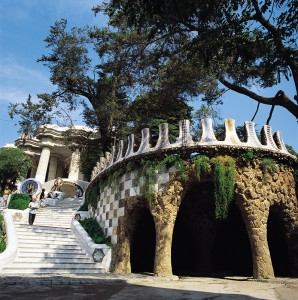 Parque Güel. Fotografía cedida por Turisme de Barcelona. 