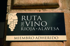 PlacaMembresiaRutadelVinoRiojaAlavesa