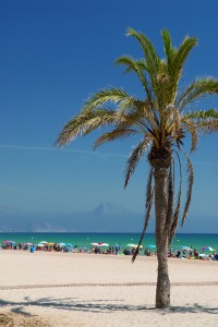 Playa de San Juan (Alicante). Fotografía cedida por la Agència Valencina de Turisme /Bruno Almela