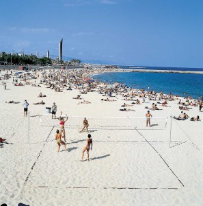 Playa Vila Olímpica. Autor: Espai d'Imatge / ©Turisme de Barcelona