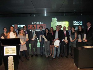 Galardonados en la última edición de los Premios a la Iniciativa Hotelera