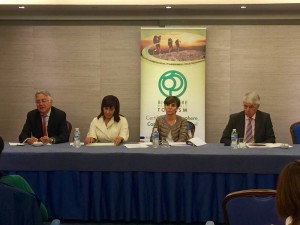  Tomás Azkárate, Itziar Epalza, Arantza Madariaga y Luigi Cabrini (de izda a dcha)