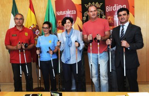 Presentación del catálogo de rutas nordic walking por Sevilla