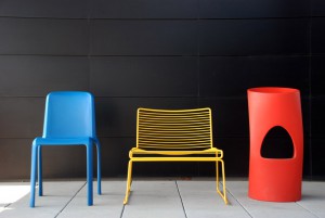 Terraza lounge en King, diseño de Sílvia Alfaras