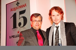 Santiago Alfonso y Grant Achatz, Premio La Eleccion de los Chefs, patrocinado por Silestone en Los 50Mejores Restaurantes del Mundo