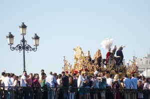 Semana Santa en Sevilla. Fotografía cedida por Turismo de Sevilla