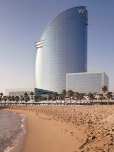 W Barcelona, marca perteneciente a Starwood Hotels & Resorts.