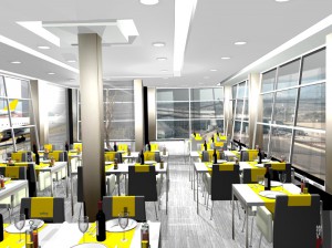Restaurante del futuro Vueling BCN by HC
