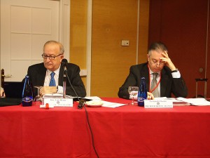 José Luis Diana, director general para España y Portugal, y Fernando Osorio, presidente de Best Wester en España y Portugal, durante la 14ª Convención Comercial