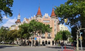 Casa de les Punxes (Barcelona). Foto: Isabel Fernández