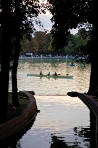 Estanque del parque de El Retiro. ©Escarabajo Amarillo