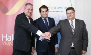 Firma del acuerdo entre Globalia y New Travelers