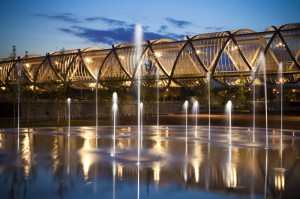 Puente de Perrault-Madrid Río. ©NoPhoto-Madrid Visitors & Conven- tion Bureau